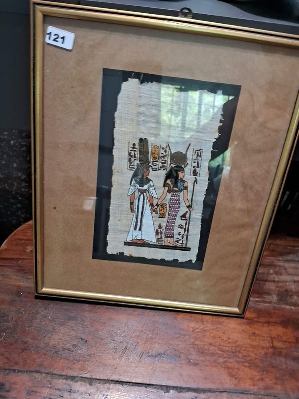 Pintura en marco con oro - imagen 4
