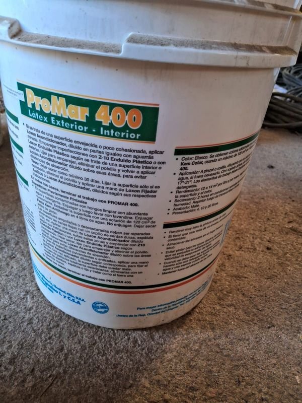Latex Exterior-Interior Blanco de Sherwin Williams - imagen 2