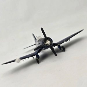 Maqueta Avión Chance Vought F4U Corsair "Flying Nightmares" Marines VMF(N)-513 - imagen 3