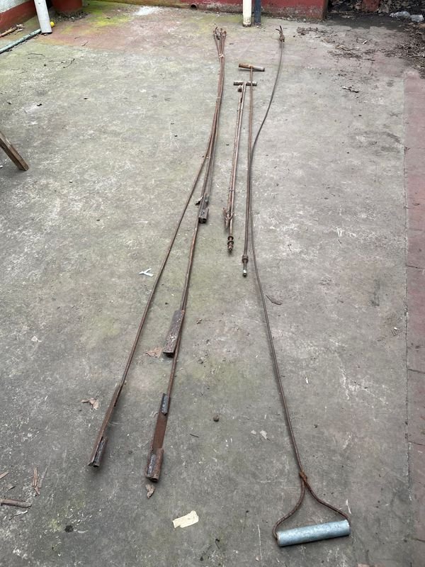 Lote de Varillas para Destapar Cañerías - imagen 1