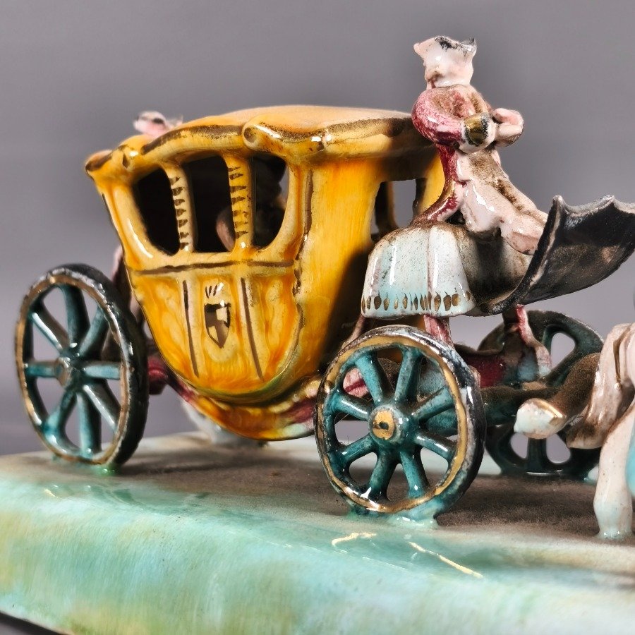 Figuras de Diligencia y Figuras Humanas Pintadas a Mano - imagen 9