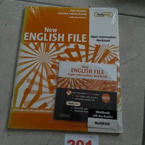 Lote siguiente: Workbook New English File Upper-Intermediate con MultiROM - Oxford