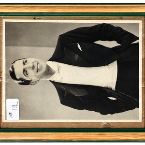 Cuadro de Carlos Gardel, Fotografía Enmarcada - imagen 2