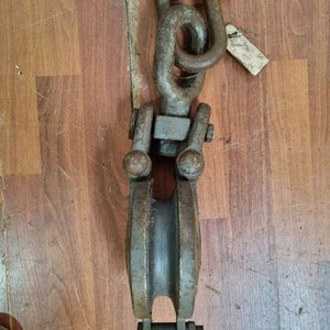 Polea de Carga Industrial de Metal, 5 Toneladas, Gancho y Grillete - imagen 2