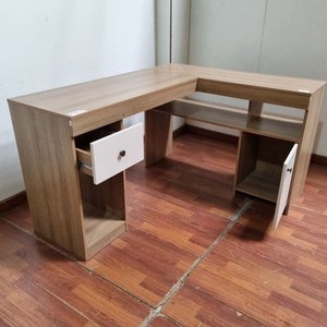Escritorio Moderno en L con Cajón y Puertas - Diseño Funcional - imagen 3