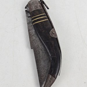 Cuchillo Español Antiguo con Firma "J. Fernandez", Siglo XIX - imagen 7