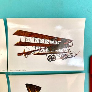 Lote de 6 Postales de Aviones Históricos de Combate - imagen 7