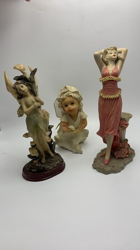 Figuras antiguas de cerámica o resina - imagen 2