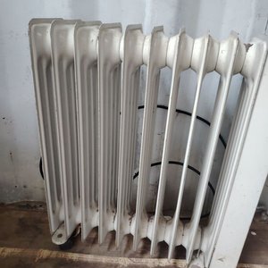 Radiador Eléctrico James Blanco con Ruedas - imagen 4
