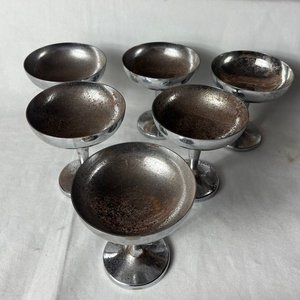 Juego de 6 Copas de Platina Estilo Vintage - imagen 8