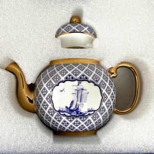Juego de Porcelana China para Sake: Tazas, Platillos y Piezas de Servir con Decoración Marina (15 Piezas) - imagen 3