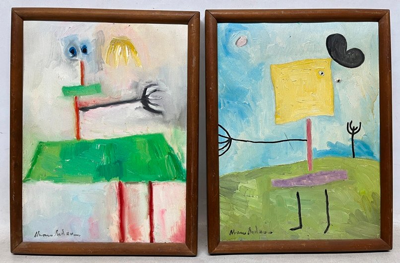 Lote anterior: Dos pinturas de Alvaro Ardao en venta