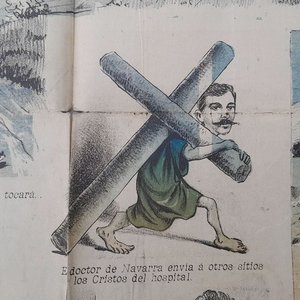 Periódico "La Mosca" de Octubre de 1905 - Prensa Satírica Uruguaya - imagen 6