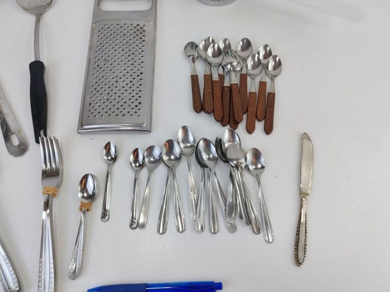 Gran Lote De Cubiertos Y Utensilios Para Cocina - imagen 3