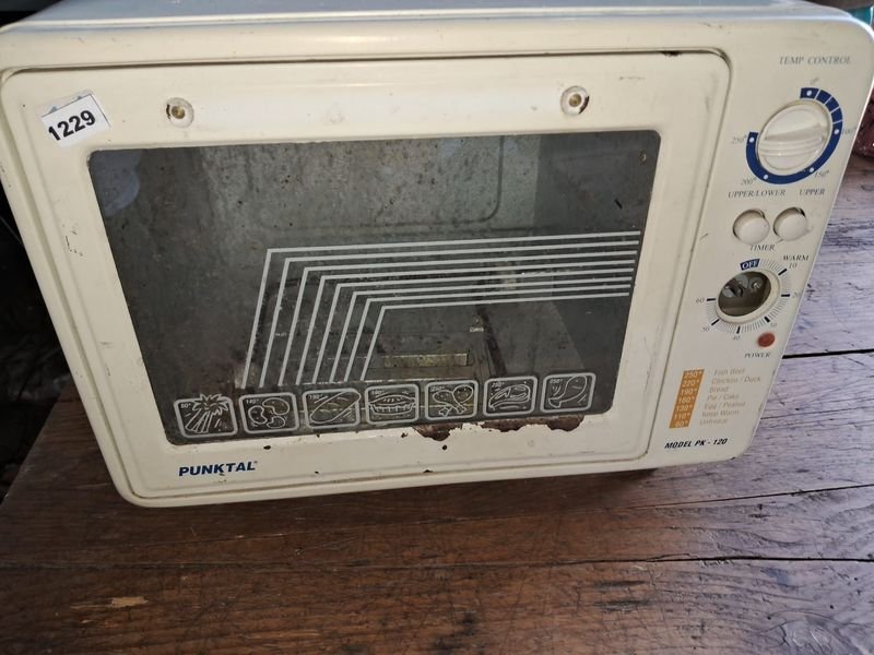 Horno eléctrico vintage en mal estado - imagen 2