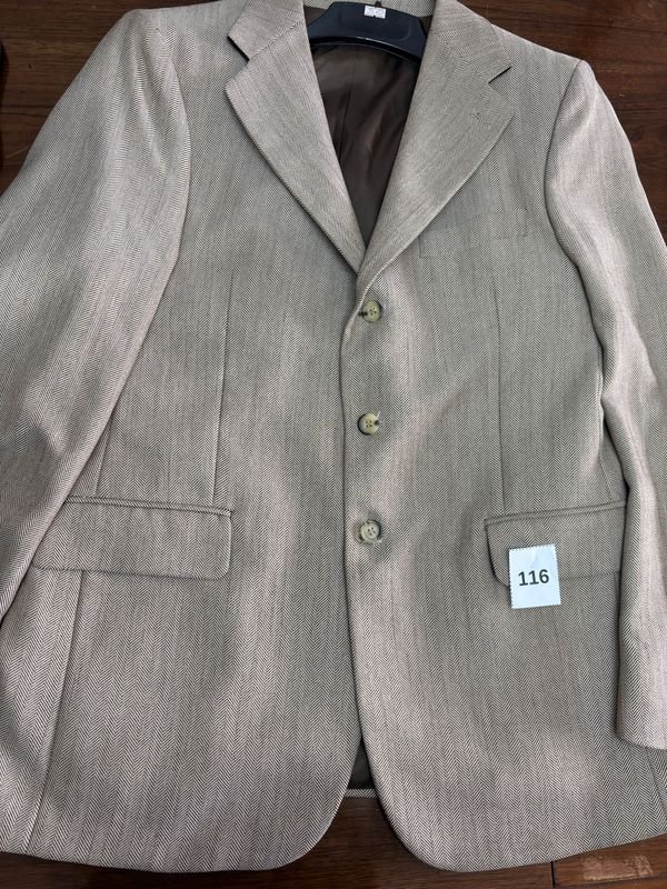 Saco Marrón Talle 50 Marca Everfit