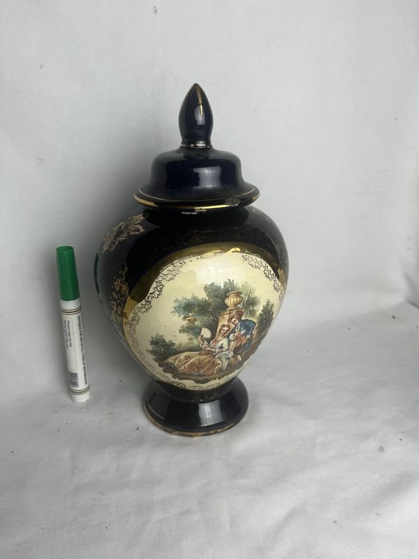 Potes Decorativos con Pintura y Accesorios de Oro - imagen 7