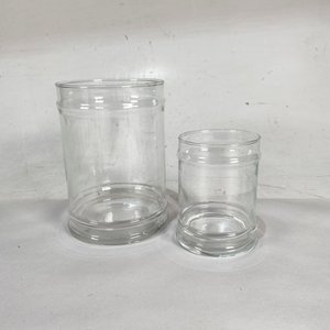 Conjunto de 19 Frascos de Vidrio y Bandeja Decorativa Vintage - imagen 4