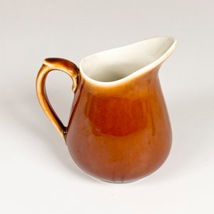 Lechera de Cerámica Color Caramelo, Estilo Luxemburgo - imagen 4