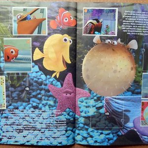 Álbum de Figuritas Buscando a Nemo Disney Pixar 2003 - 75 Figuritas - imagen 2