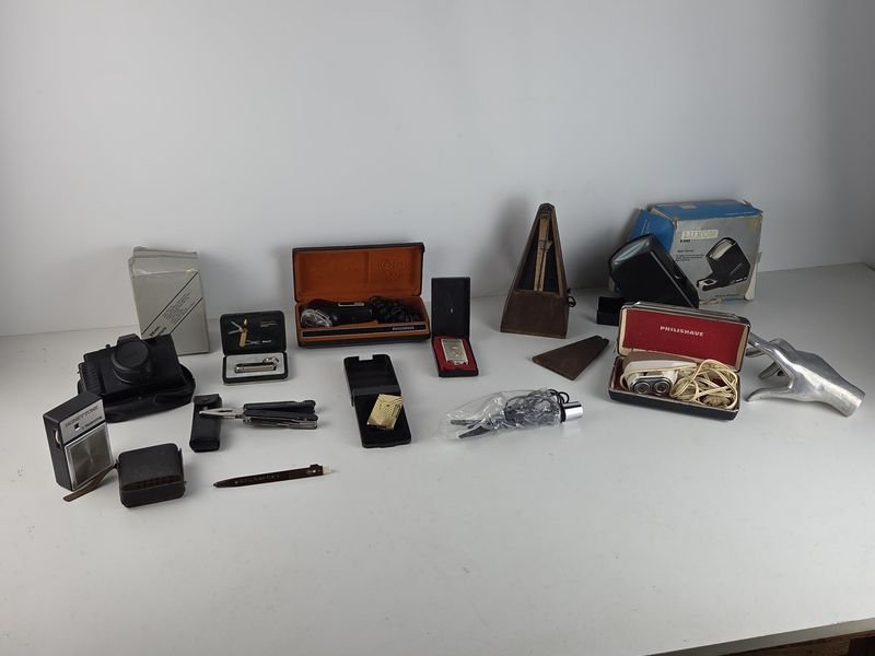 Lote de artículos vintage y accesorios