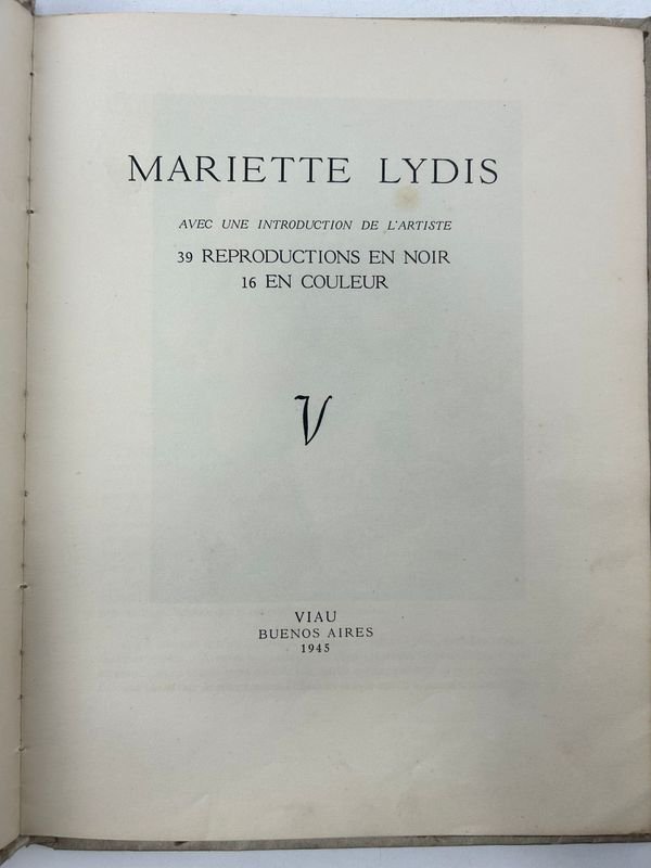Libro de Arte de Mariette Lydis, 1945 - imagen 2