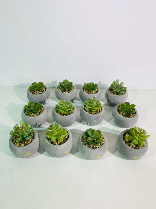 Lotes de macetas con plantas artificiales - imagen 1
