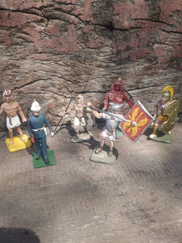 Figuras de Plomo Barba Roja Colección Siglo XX