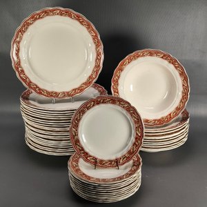 Juego de 48 piezas de loza inglesa Grindley Marlborough modelo Oakland - imagen 6