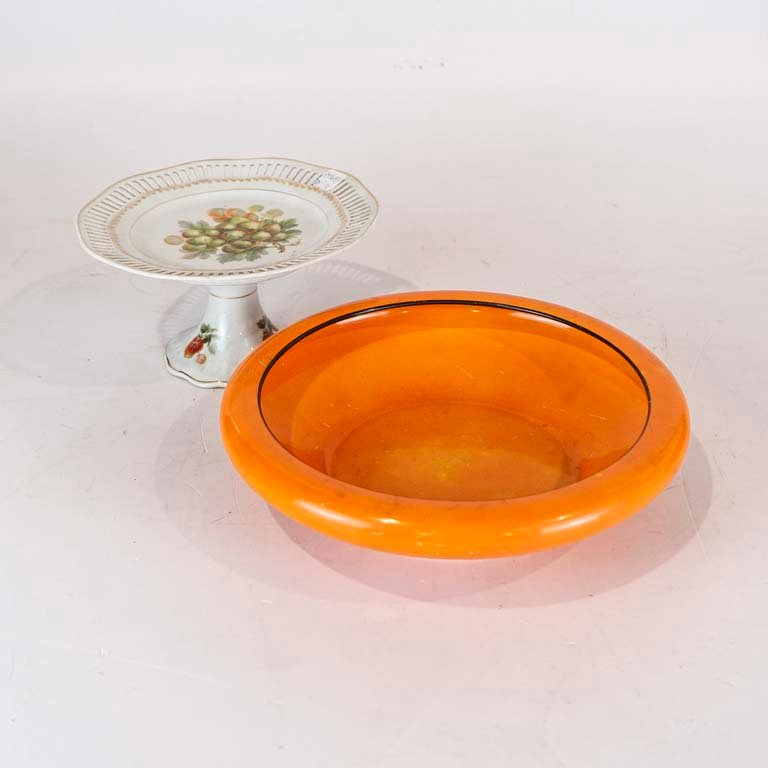 Lote siguiente: Centros de porcelana y loza inglesa para decorar