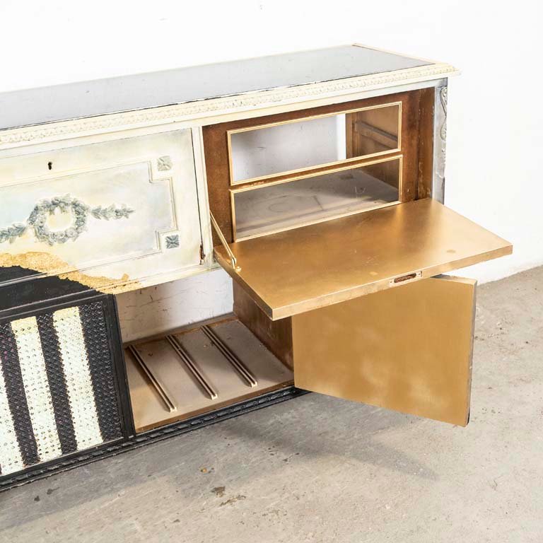 Mueble estilo Luis XVI de combinado con detalles - imagen 2