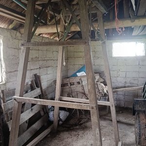 Aro de Embolsar Lana Estructura de Madera - imagen 8