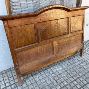 Cama de Roble Desarmable con Parrilla Elástica - imagen 12