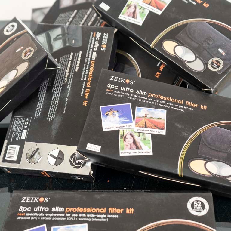 Lote de Filtros con Estuche Zeikos - Equipamiento para Fotografía - imagen 2