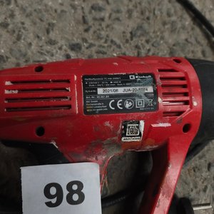 Pistola de Calor Eléctrica Einhell Roja con Cable - imagen 2