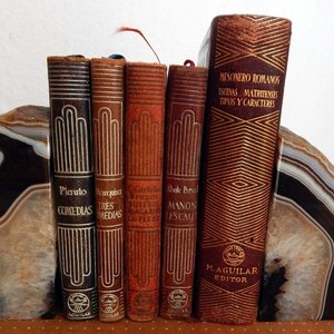 Lote de 5 Libros Clásicos de Aguilar Ediciones (1945-1952) - imagen 4