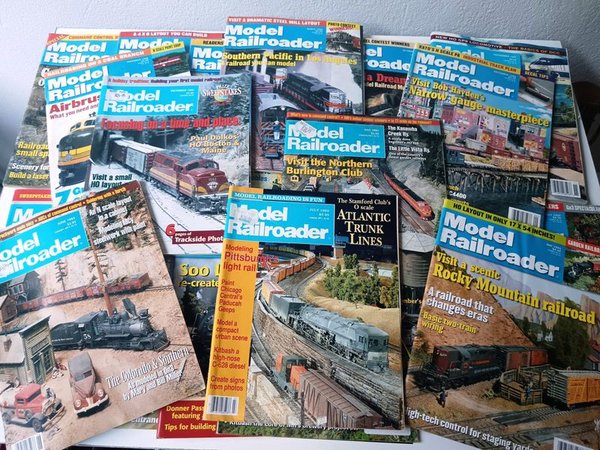 Colección de revistas sobre ferromodelismo de la década del noventa - imagen 1