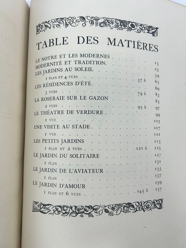 Libro de diseño de jardines *Les Jardins* de André Vera (1919) - imagen 9
