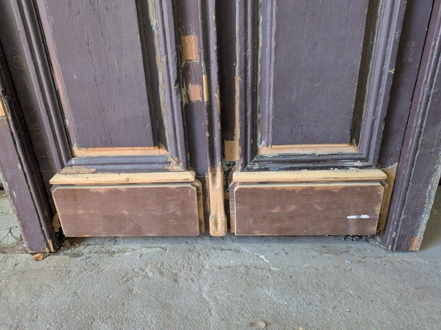 Puerta exterior de 2 hojas en madera - imagen 5
