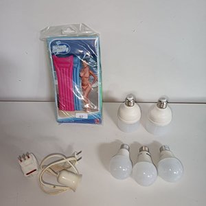 Colchón Inflable para Piscina y Lámparas LED con Portalámparas - imagen 5