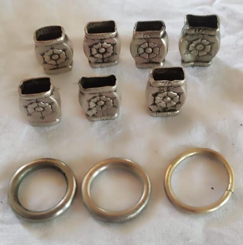 Anillos de plata y oro en excelente condición - imagen 2