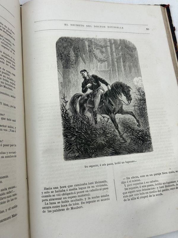 Novela con ilustraciones del siglo XIX - imagen 7