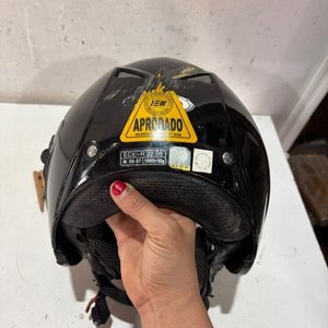 Casco de Moto SHIRO Talle M Negro con Visor - imagen 3