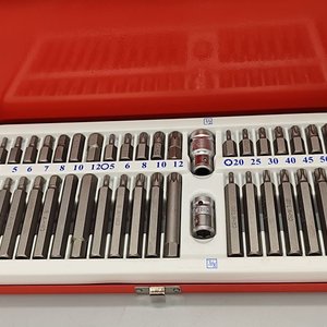 Juego de Puntas Torx, Multi Torx y Allen de 41 Piezas con Estuche Metálico - imagen 13