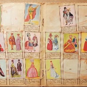 Álbum de Figuritas "Historia del Traje y de las Costumbres" - Sain Hnos, 1947 - imagen 2