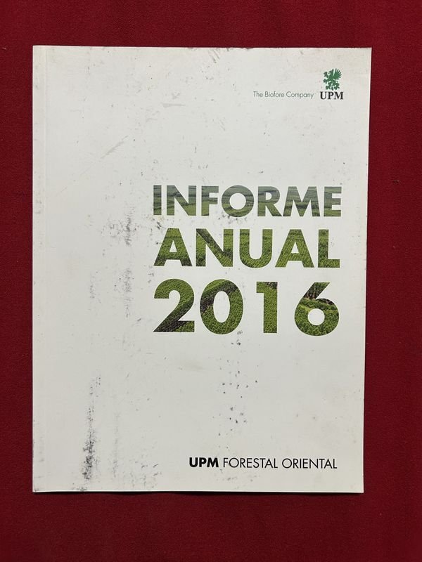 Informe Anual UPM Forestal Oriental 2016 y Libros Agronomía Uruguay