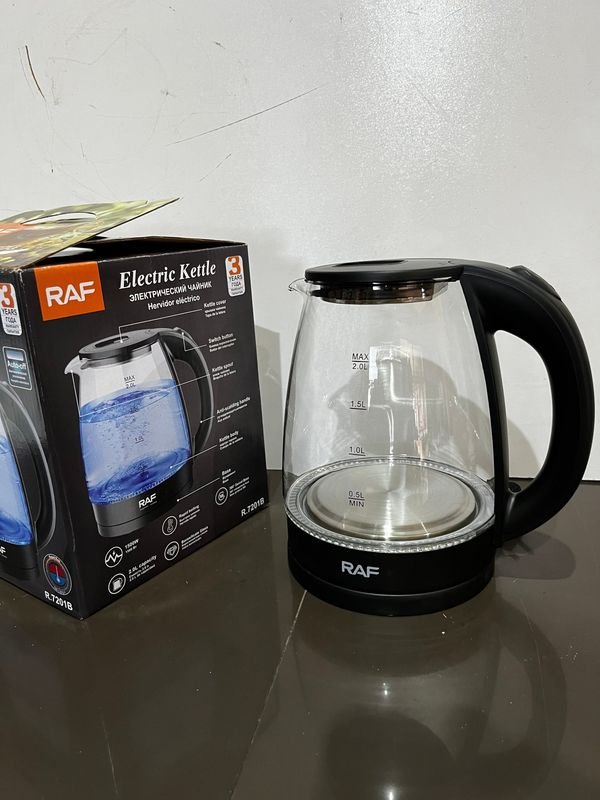Jarra eléctrica de vidrio de 2L con RAF - imagen 4