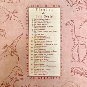 Álbum de Figuritas "Animales del Pasado" - Colección "Un Libro de Oro de Estampas" - imagen 6
