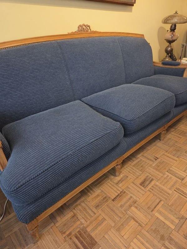 Sillón frances Luis XVI en excelente estado - imagen 6