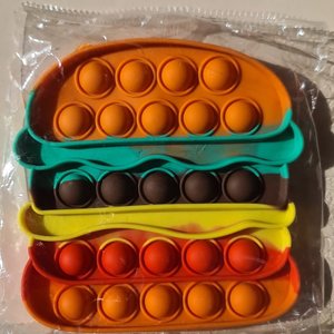 Lote siguiente: Pop It Anti-Estrés Forma de Hamburguesa